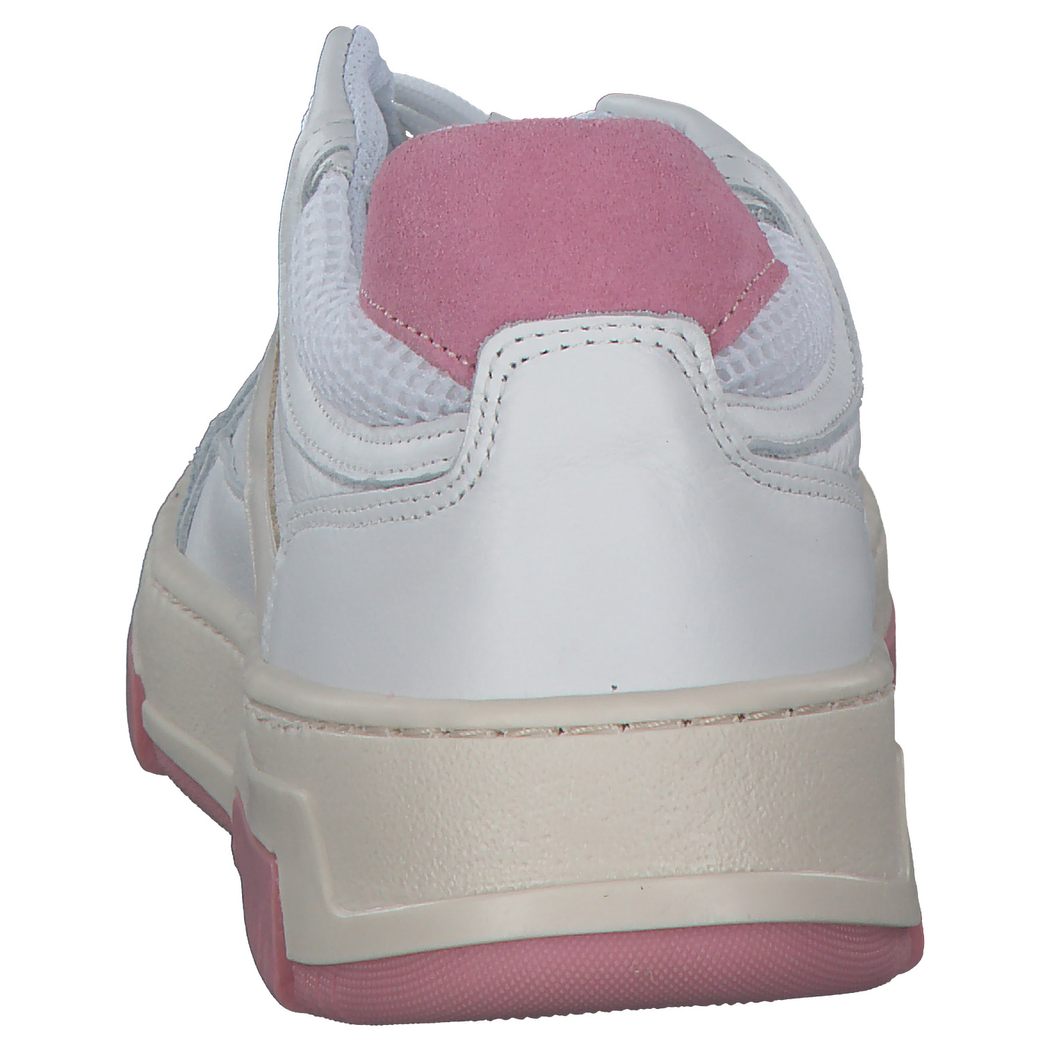 Palado S2-2210, Schnürschuhe, Damen, Weiß/Rosa/Beige