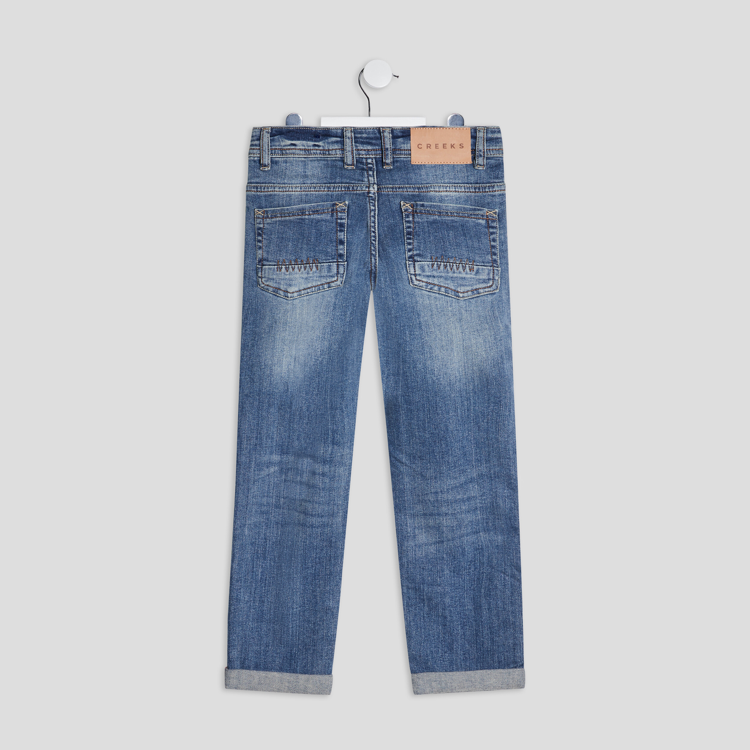 Jeans regular denim stone garçon | La Halle