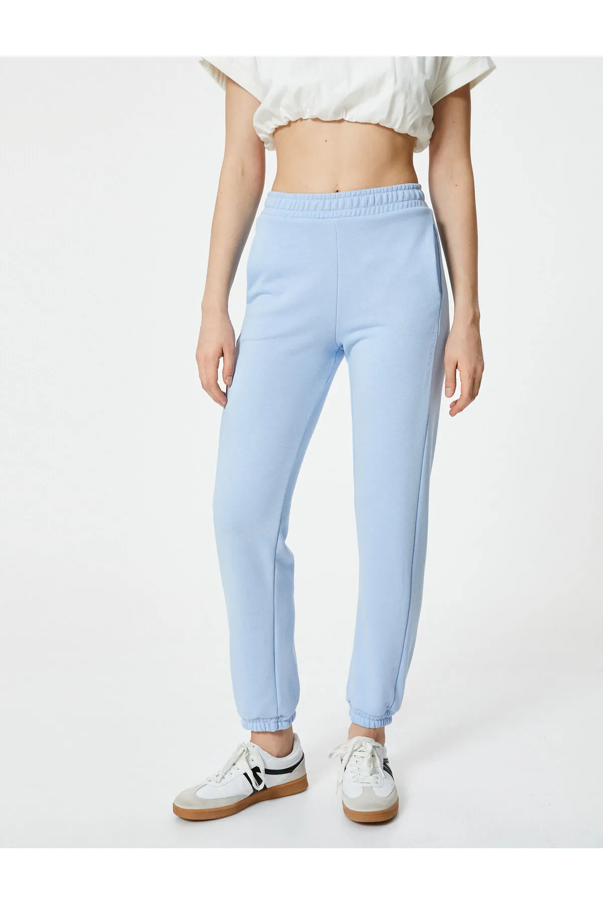 Koton  Jogger-Jogginghose mit elastischem Bund und Taschen