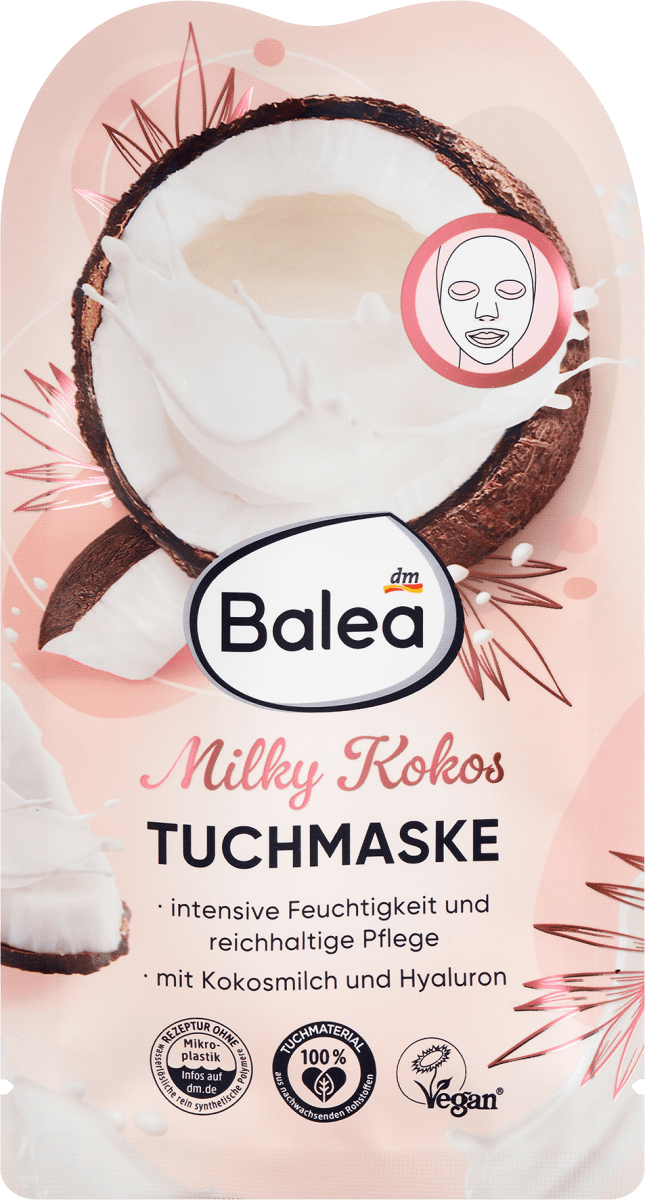 Tuchmaske Milky Kokos, 1 St