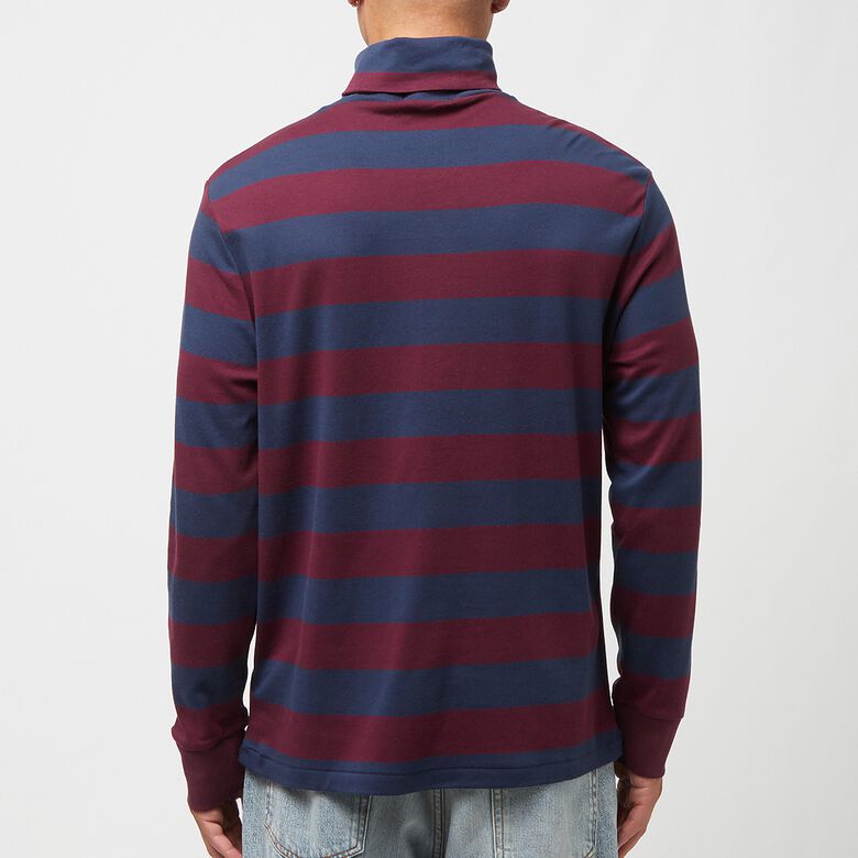 Polo Ralph Lauren Long Sleeve-Pullover harvard wine/newp ort navy