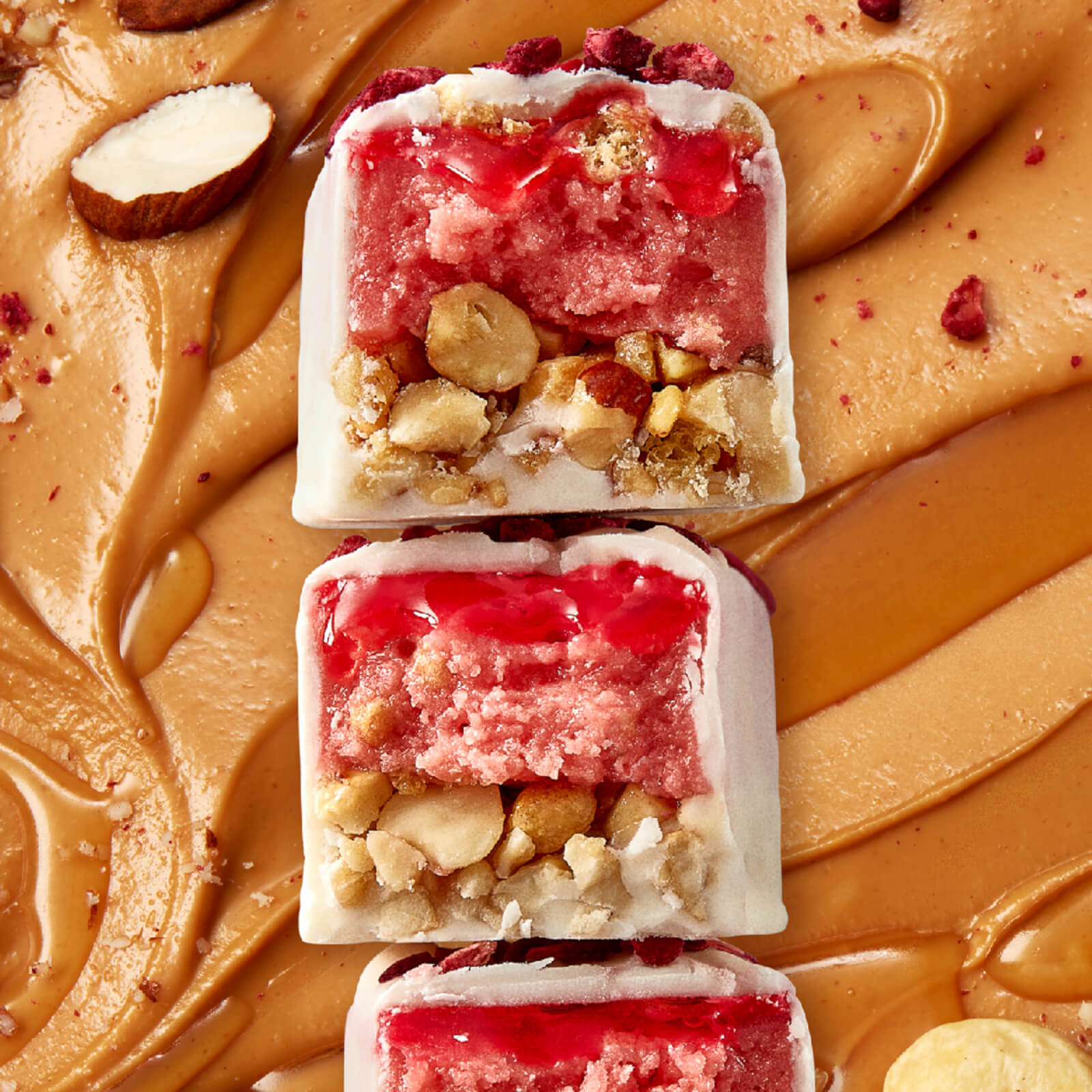 Breakfast Layered Bar, Berry, 12 x 60g