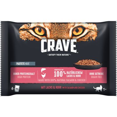 Crave Pouch Multipack 4 x 85 g