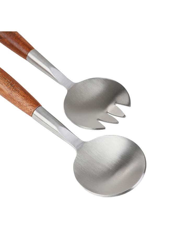 Homla 3tlg. Salat-Servierset ''Mooka'' in Weiß - Ø 24 cm günstig kaufen onesize
