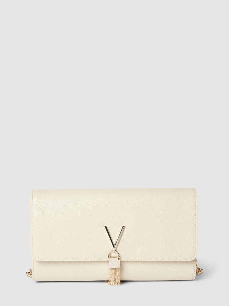 Umhängetasche mit Zierbesatz Modell 'DIVINA' in beige