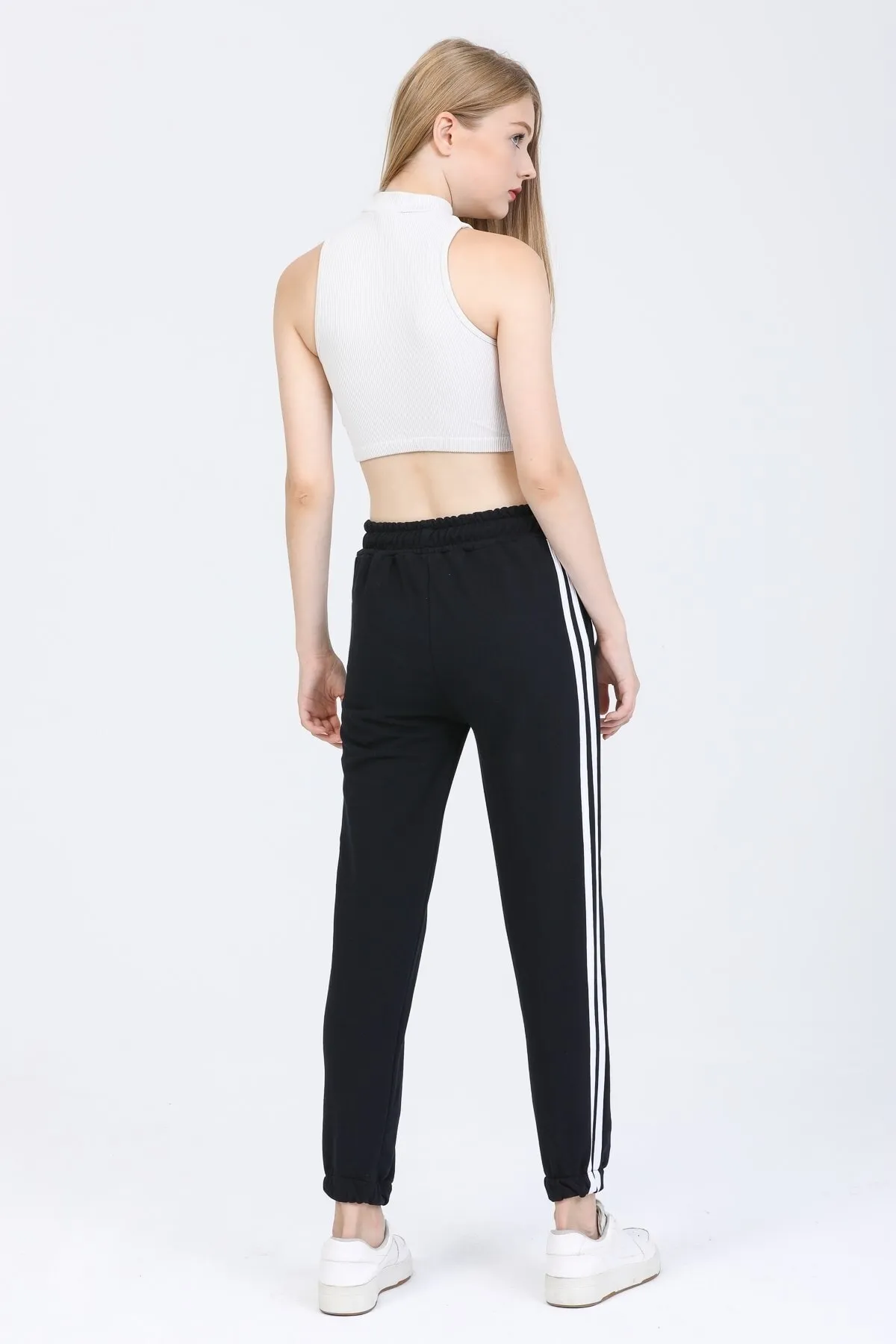 Deafox  Jogginghose - Schwarz - Straight