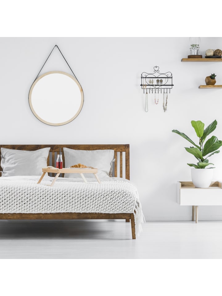 relaxdays Wand Schmuckhalter in Bronze - (B)36,5x (H)30 x (T)3,5 cm günstig kaufen onesize