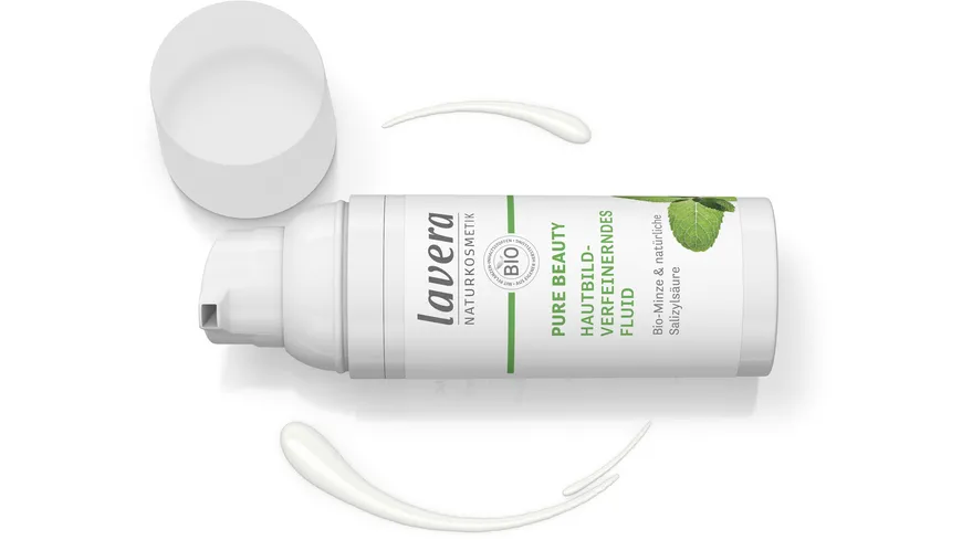 lavera PURE BEAUTY Hautbildverfeinerndes Fluid 50 ml