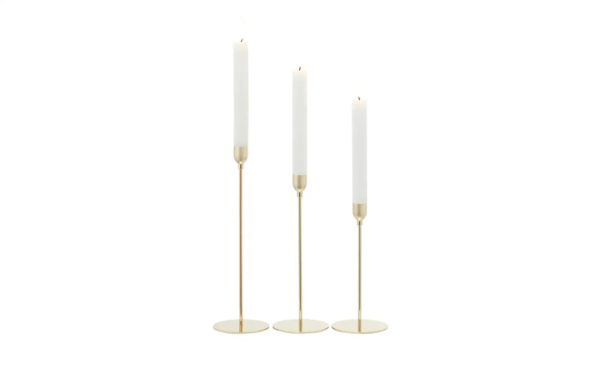 HOME STORY Kerzenhalter, 3er Set