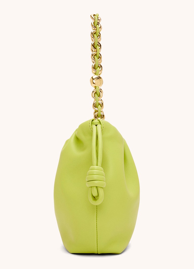 LOEWE Flamenco Mini clutch báránybőrből