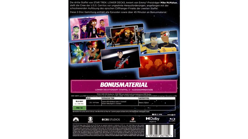 STAR TREK: Lower Decks - Staffel 3  [2 BRs]