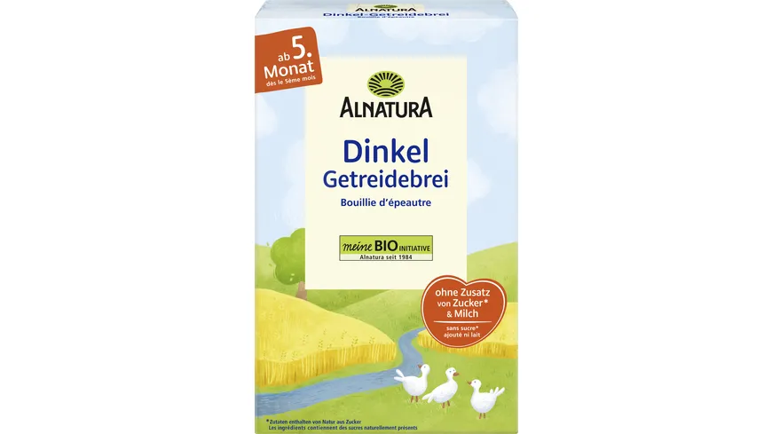 Alnatura Bio Dinkel Getreidebrei 250 g