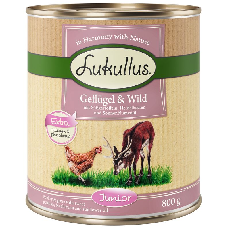 Lukullus Naturkost Junior 6 x 800 g
