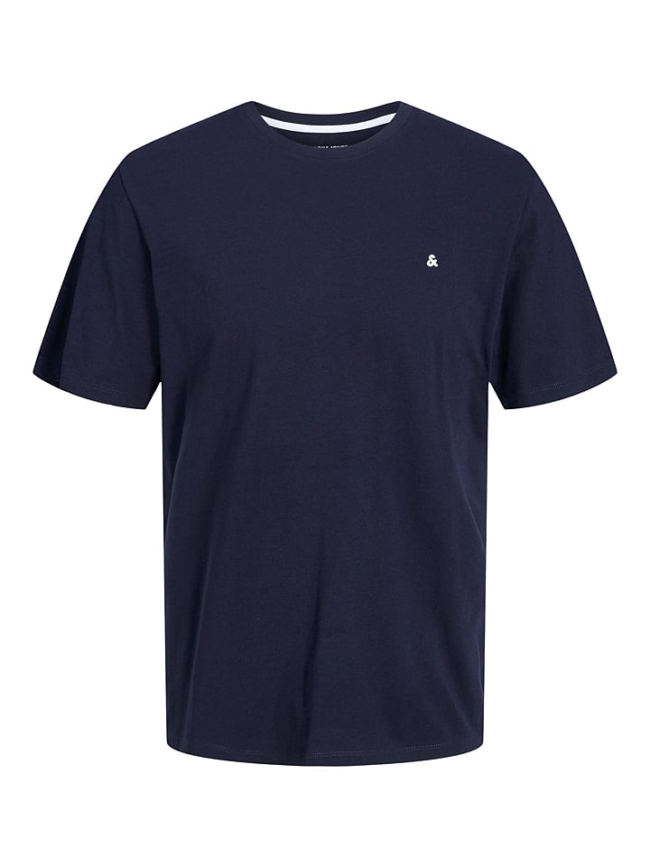 Jack & Jones 3er-Set: Shirts in Dunkelblau/ Weiß/ Anthrazit günstig kaufen