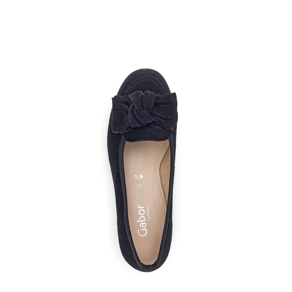 Gabor comfort Eleganter Ballerina schwarz