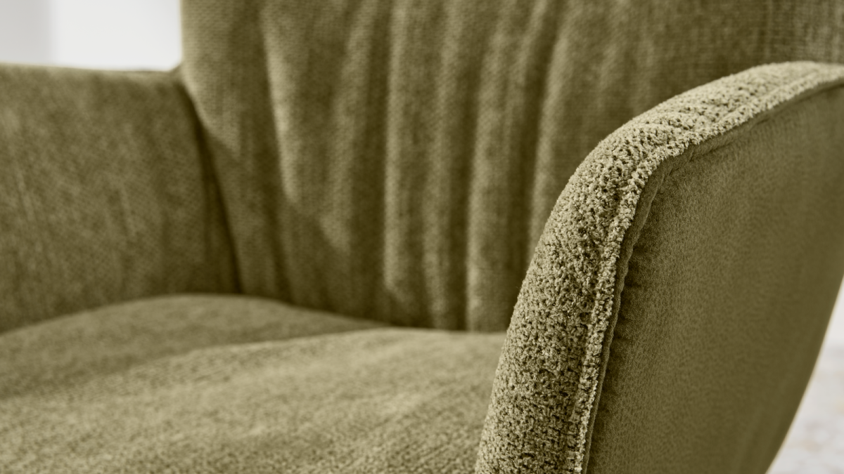 Interliving Vierfuß-Schalensessel IL 5111 Grün