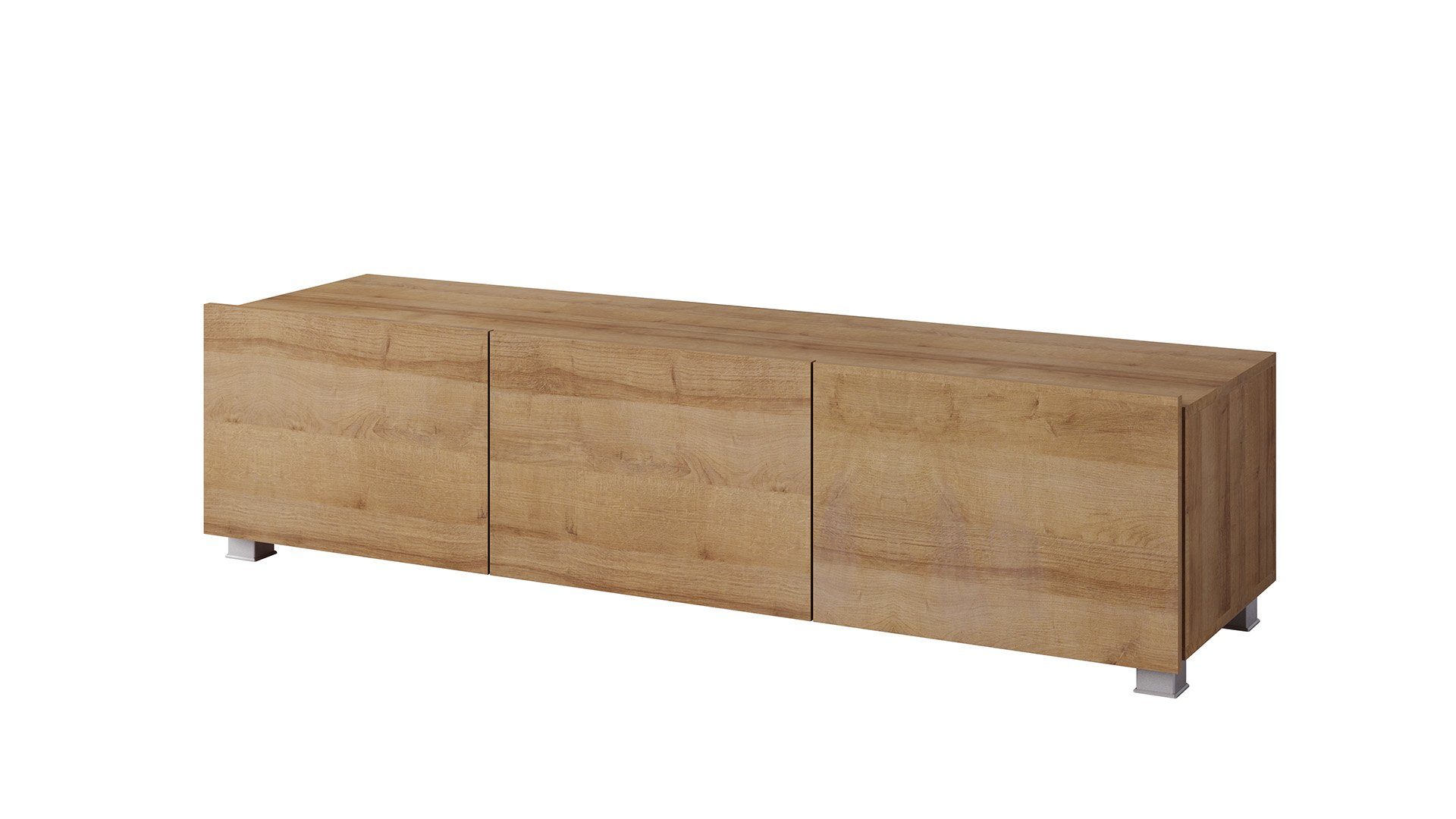 Stylefy Wohnwand Bietula, (Set (6-St), Wohnzimmer-Set), 6-teilig, wahlweise mit LED-Beleuchtung, Modern Design, variabel hängbar