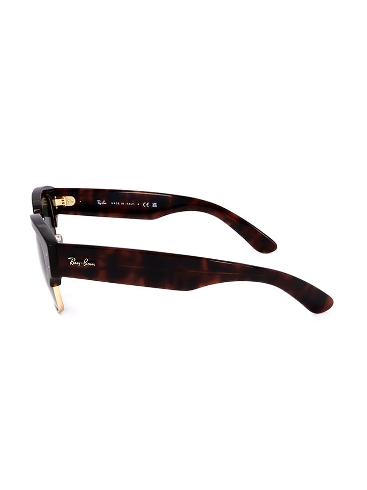 Ray Ban Unisex-Sonnenbrille in Braun-Gold/ Schwarz günstig kaufen 53