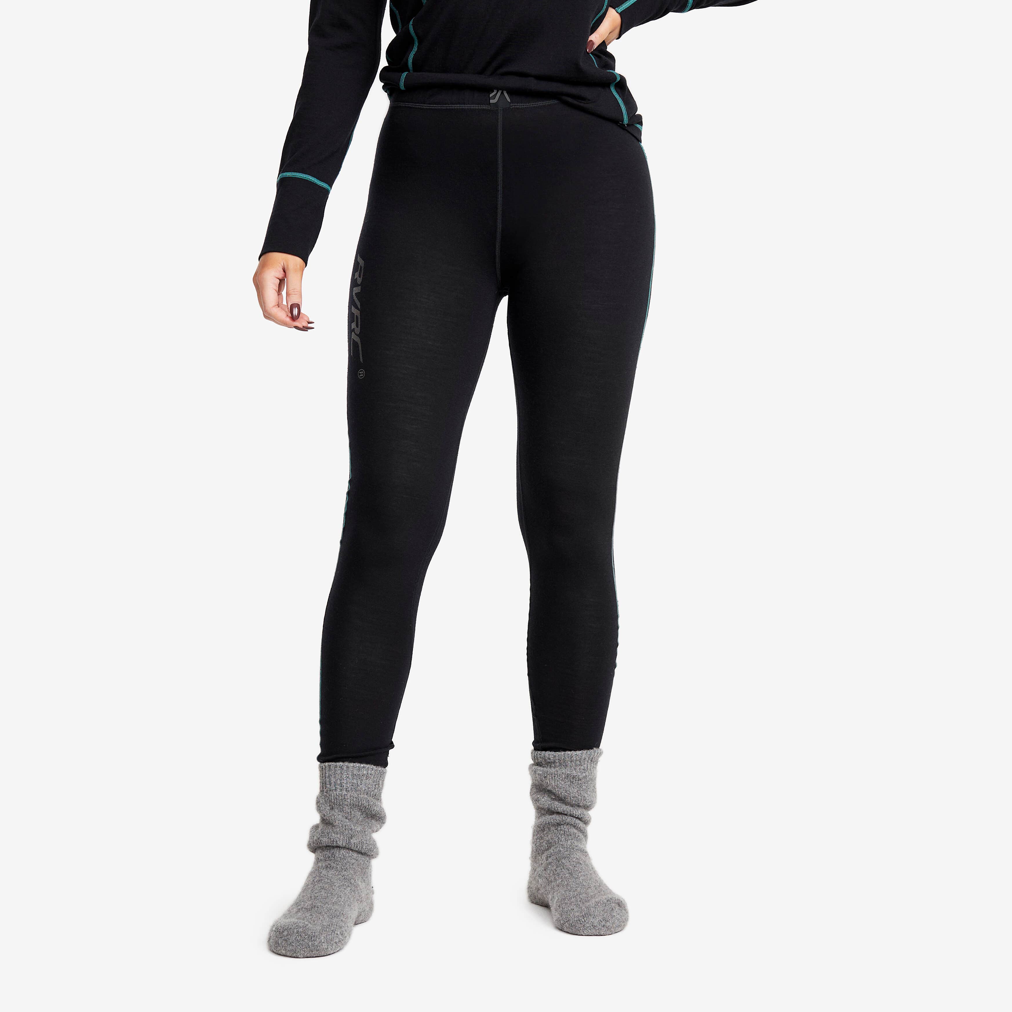 Outright Merino Pants Femme Black