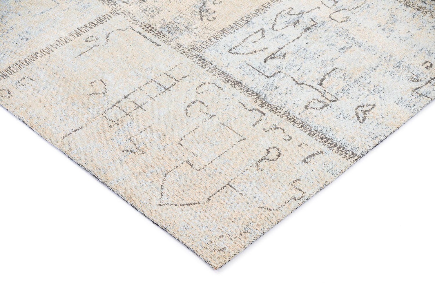 Teppich Patch, GALLERY M branded by Musterring, rechteckig, Höhe: 5 mm, Flachgewebe, Wohnzimmer