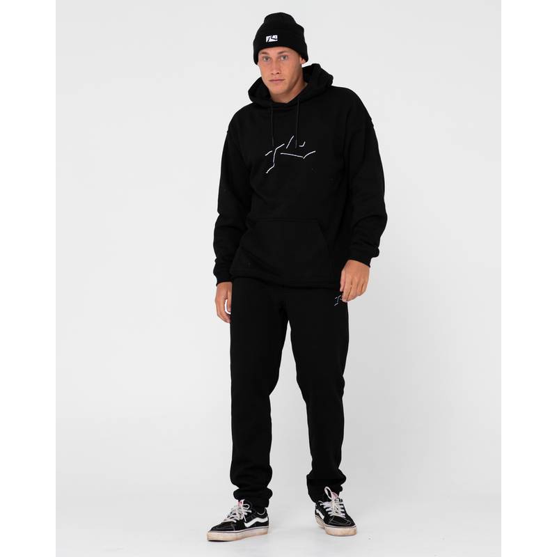 RUSTY SHADOW R RELAXED SUPER FLEECE HOODIE Hoodie Herren