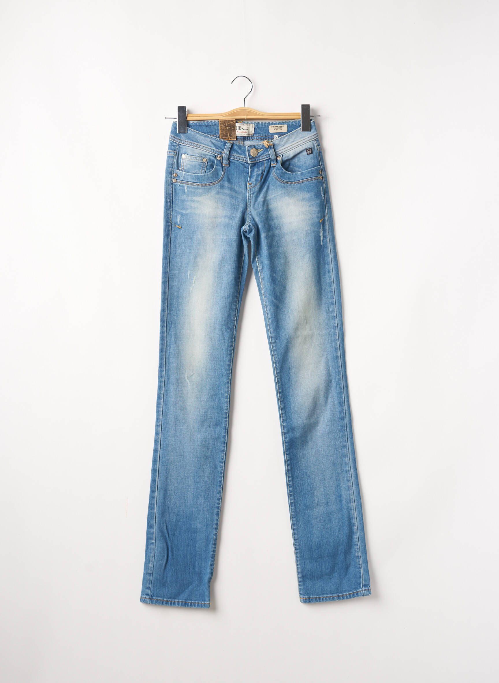 Ltb Jeans Coupe Droite Femme couleur bleu