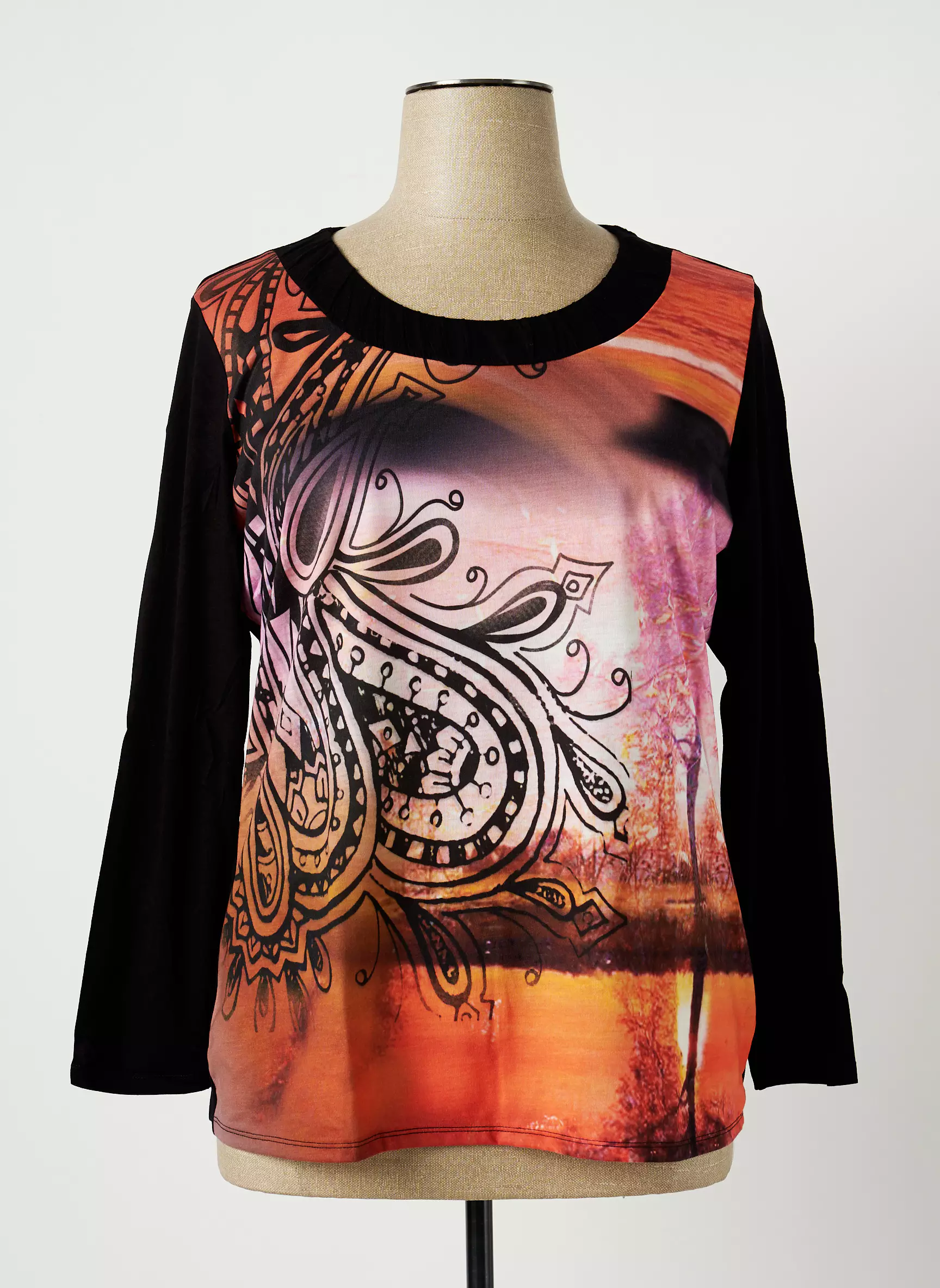 Hajo Tshirts Femme couleur orange