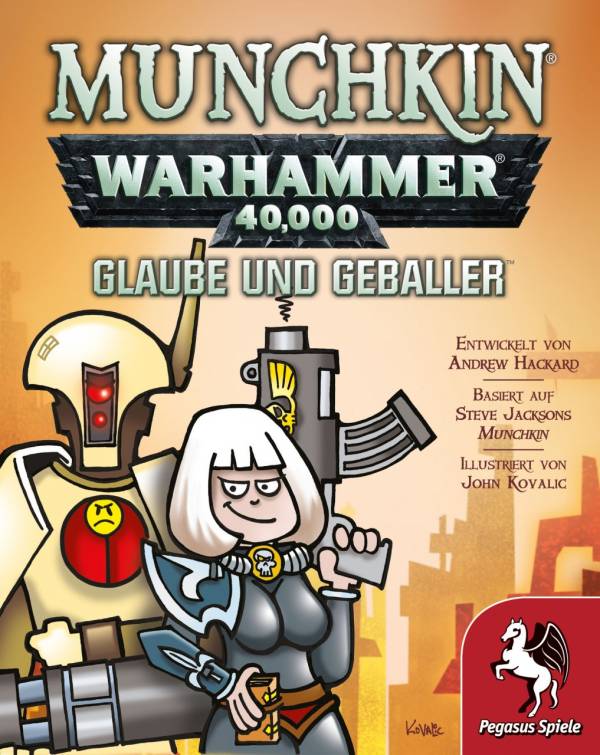 Munchkin Warhammer 40.000 - Glaube und Geballer (Erw.)