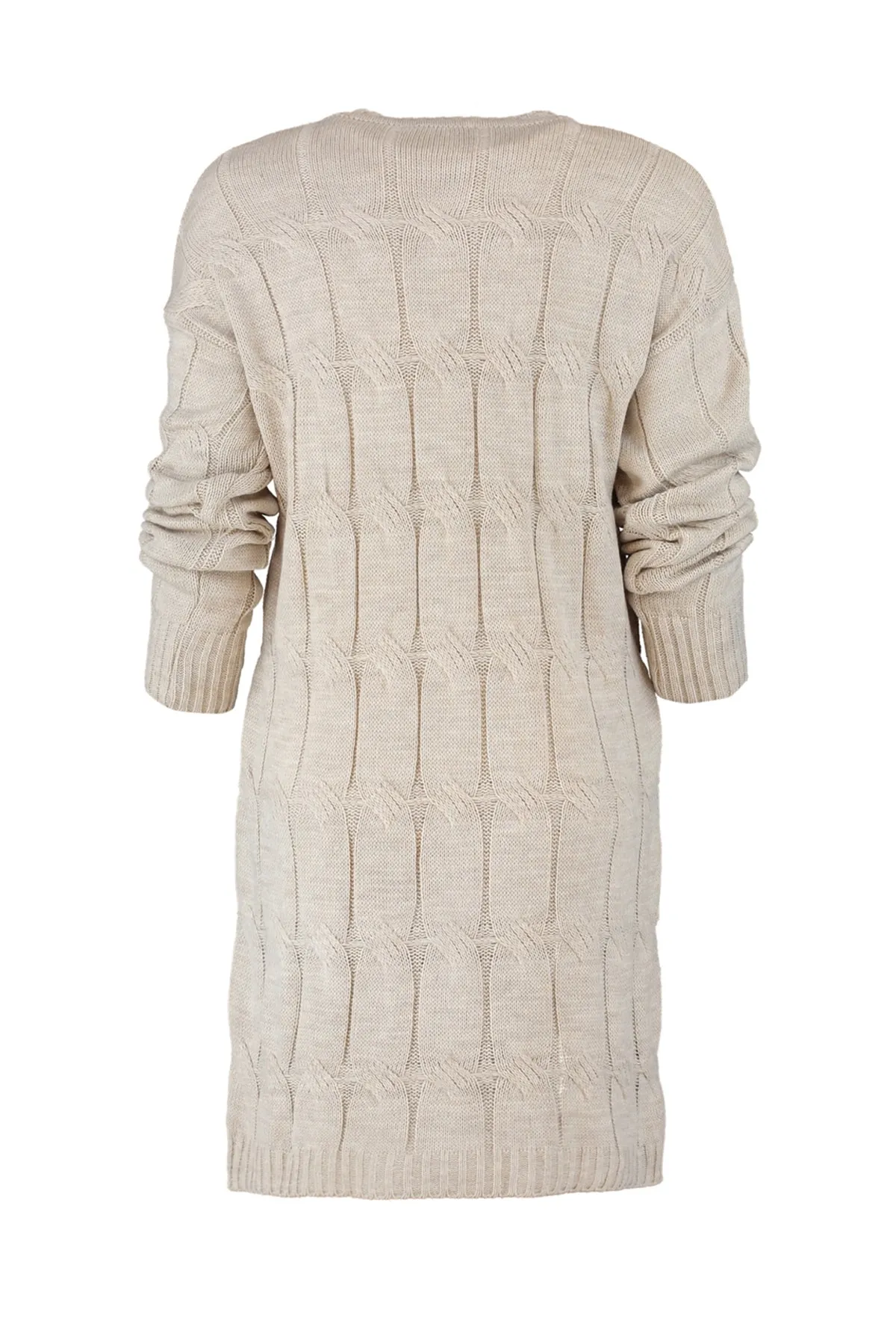 Trendyol Collection  Steiniges Mini-Strickkleid aus Haarstrick TWOAW22EL0027