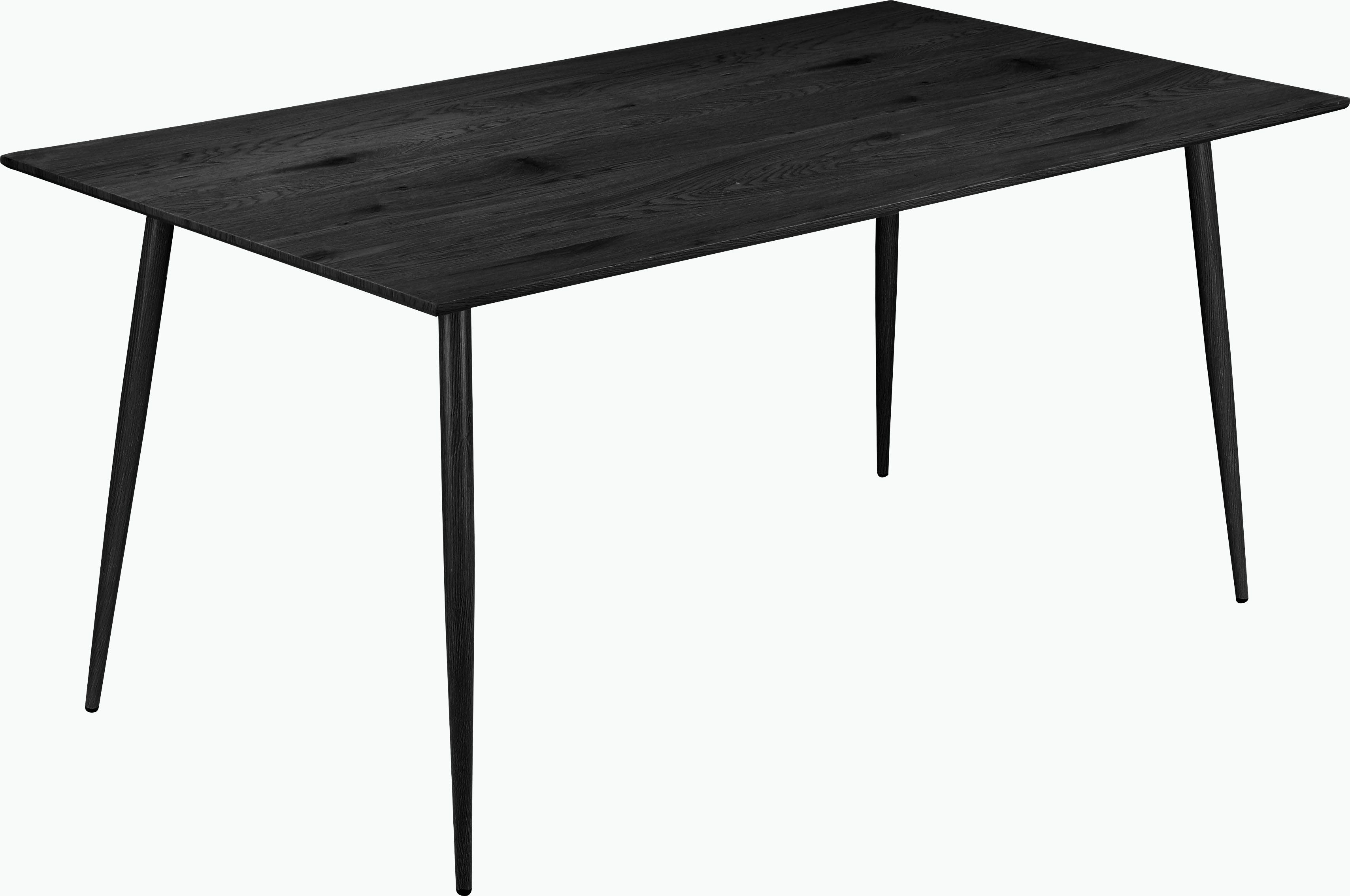 Leonique Essgruppe Eadwine, (Set, 5-tlg), bestehend aus Eadwine Esstisch 160 cm und 4 Eadwine Esszimmerstühlen