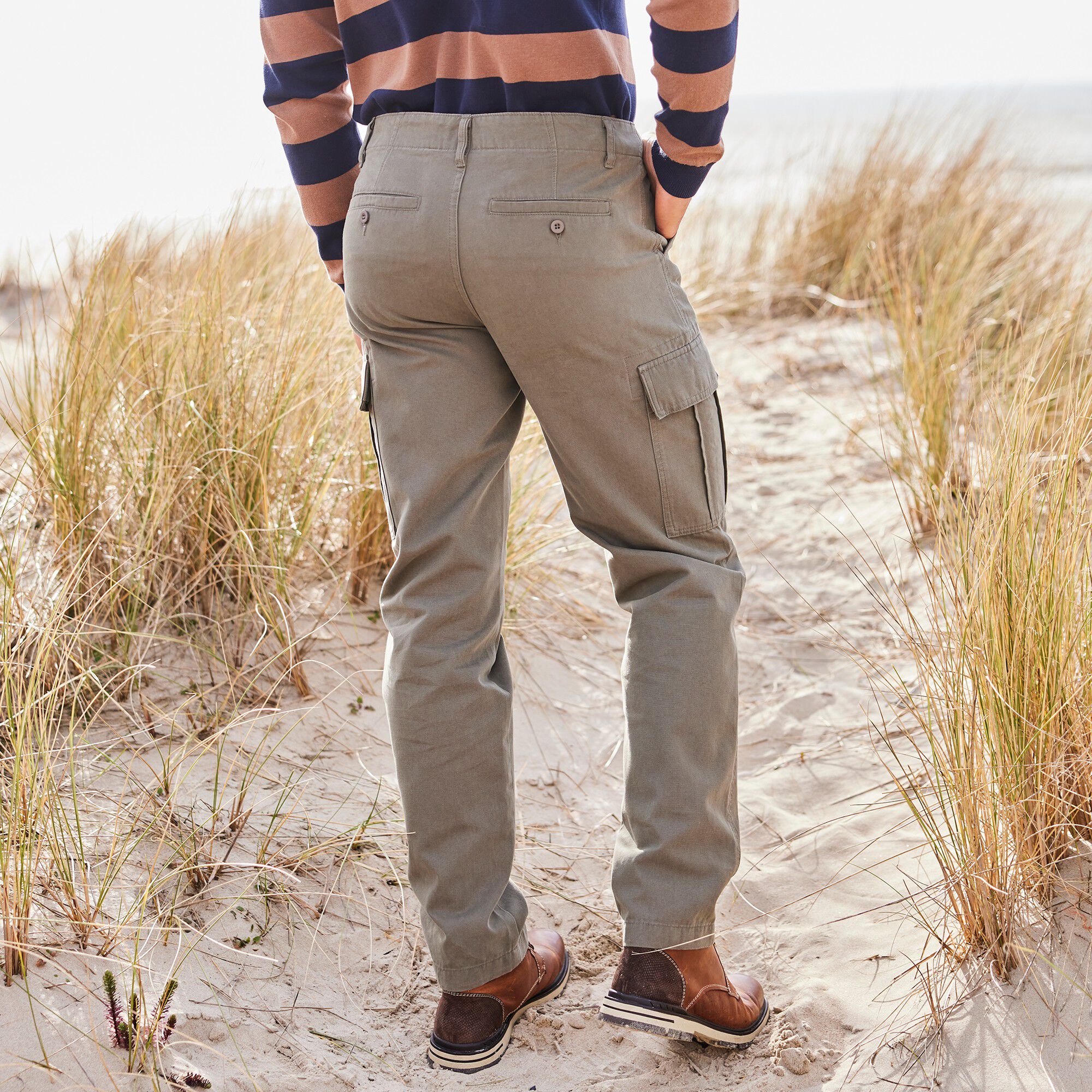 Pantalon battle en toile coton