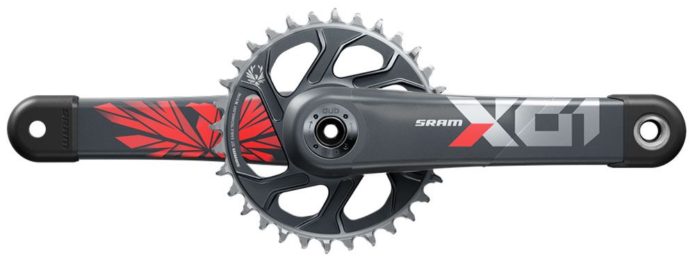 SRAM X01 Eagle DUB 12-fach Gruppe 10-52 170mm + Tube Frame Strap kaufen | Bike-Discount