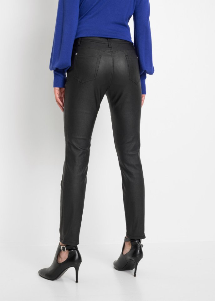 Stretch-Hose mit Beschichtung, Petite