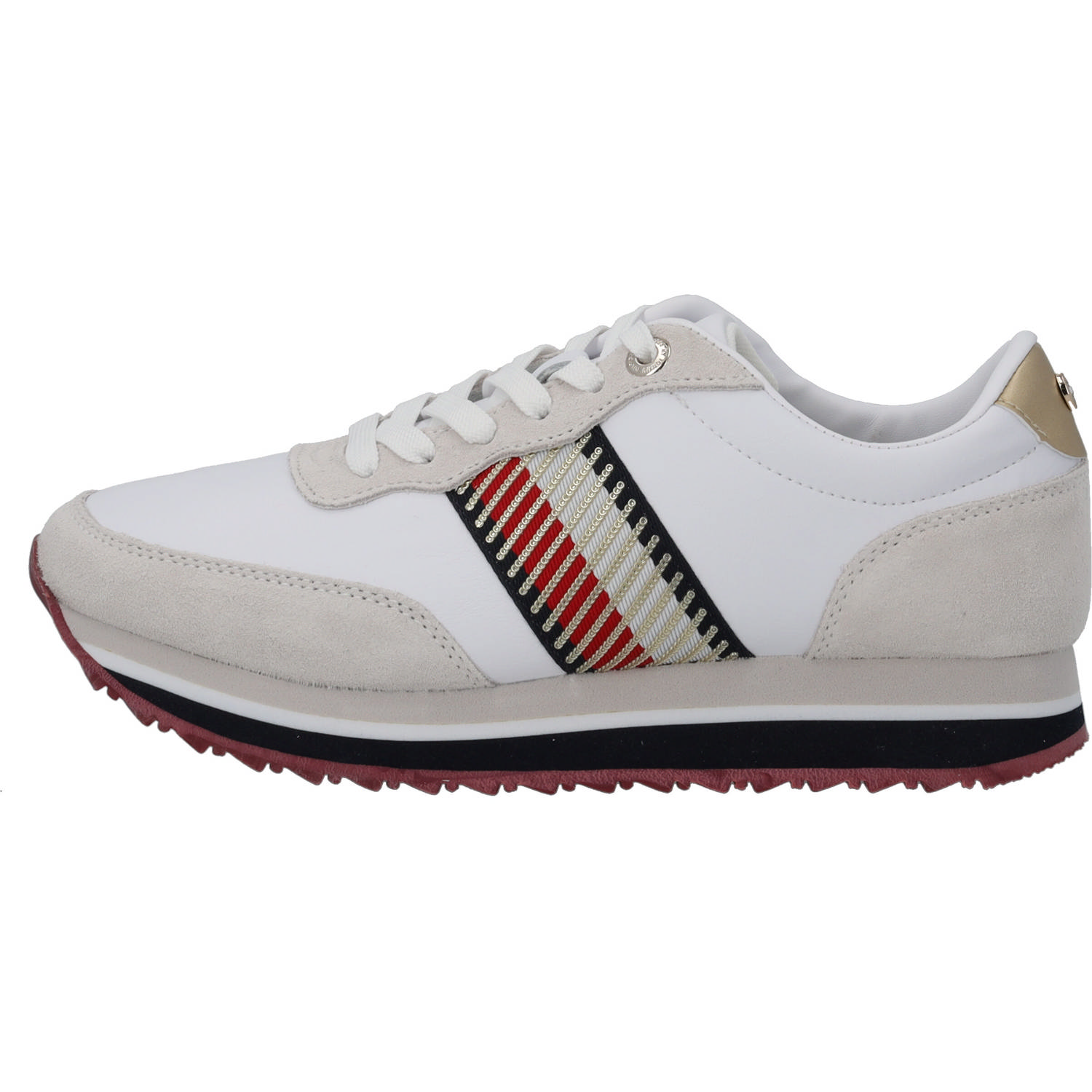Tommy Hilfiger FW0FW06077, Sneakers Low, Damen, Weiß
