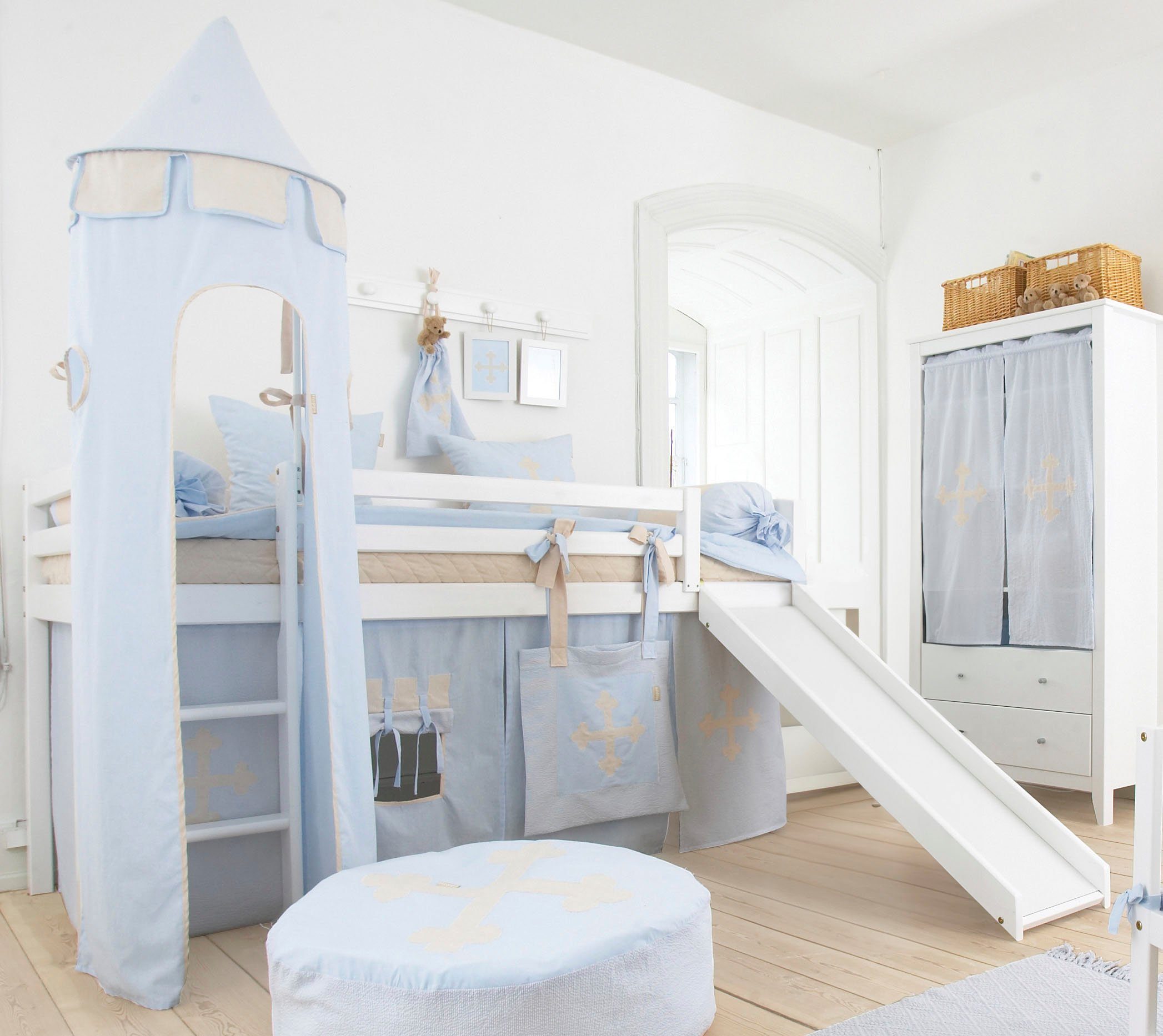 Hoppekids Bettturm Fairytale Knight, Bettturm für Hochbett / Spielbett