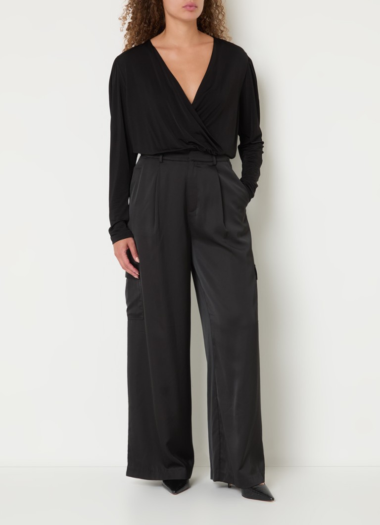 Expresso V-neck long-sleeved shirt