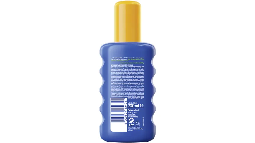 NIVEA SUN Spray Schutz Pflege 200 ml