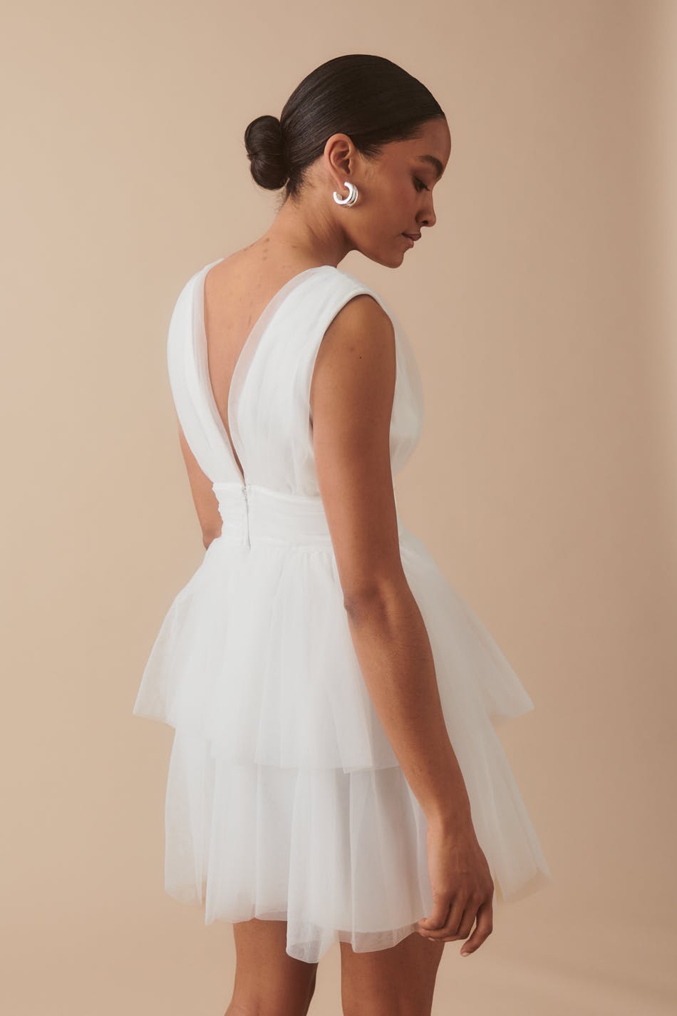 Tulle mini dress