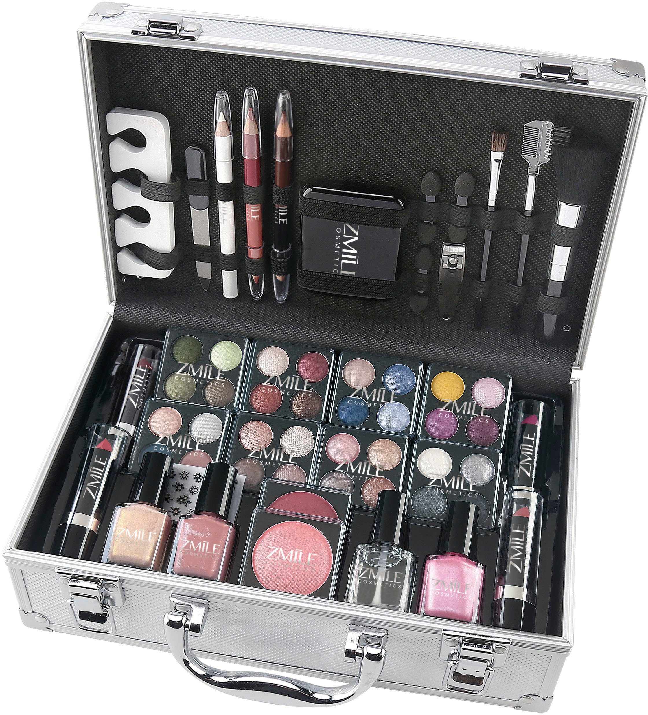 ZMILE COSMETICS Kosmetik-Koffer French Manicure, 57-tlg.