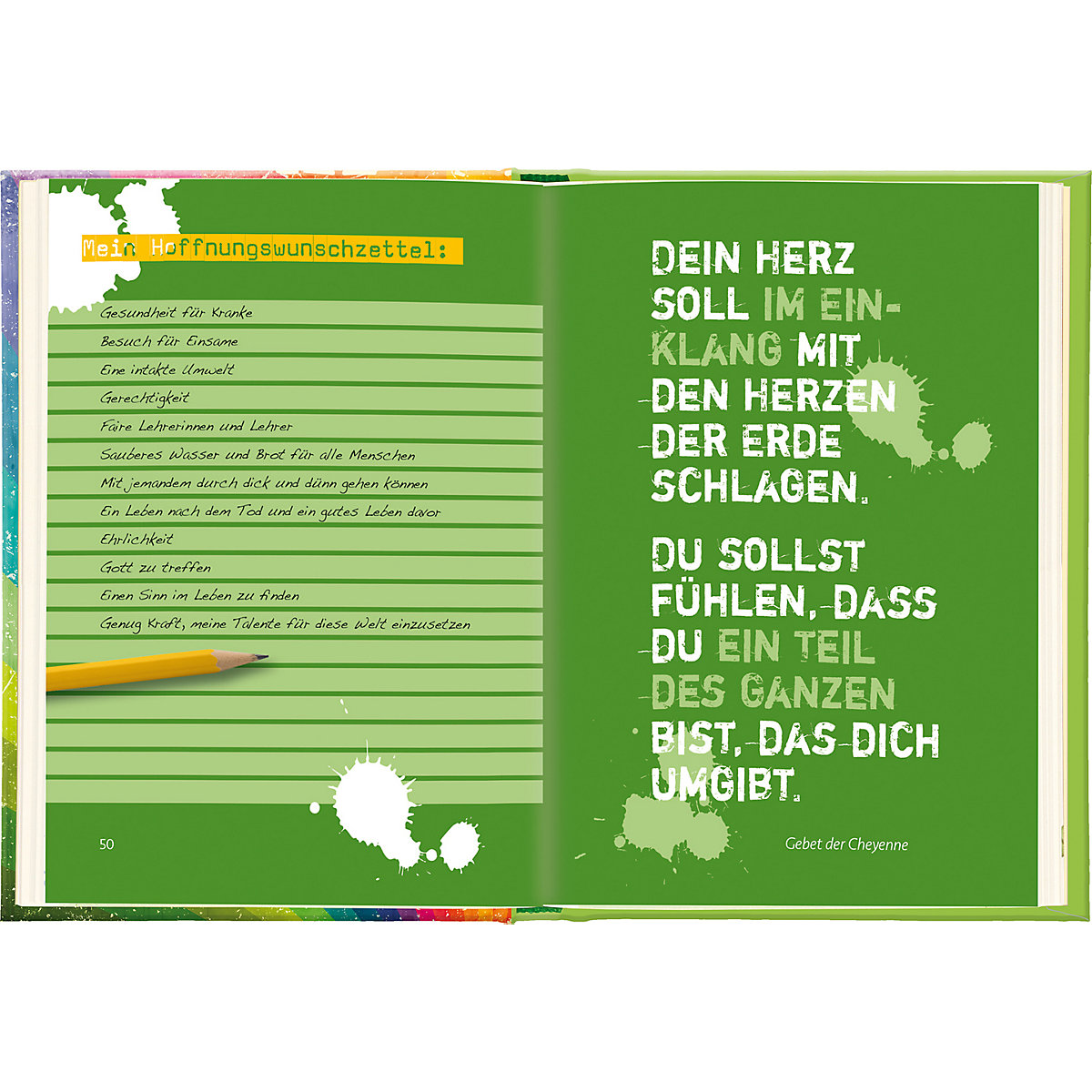 Die bunten Farben des Lebens