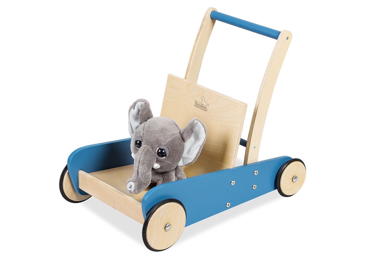 Pinolino Kinderträume Pinolino Lauflernwagen Mats, blau