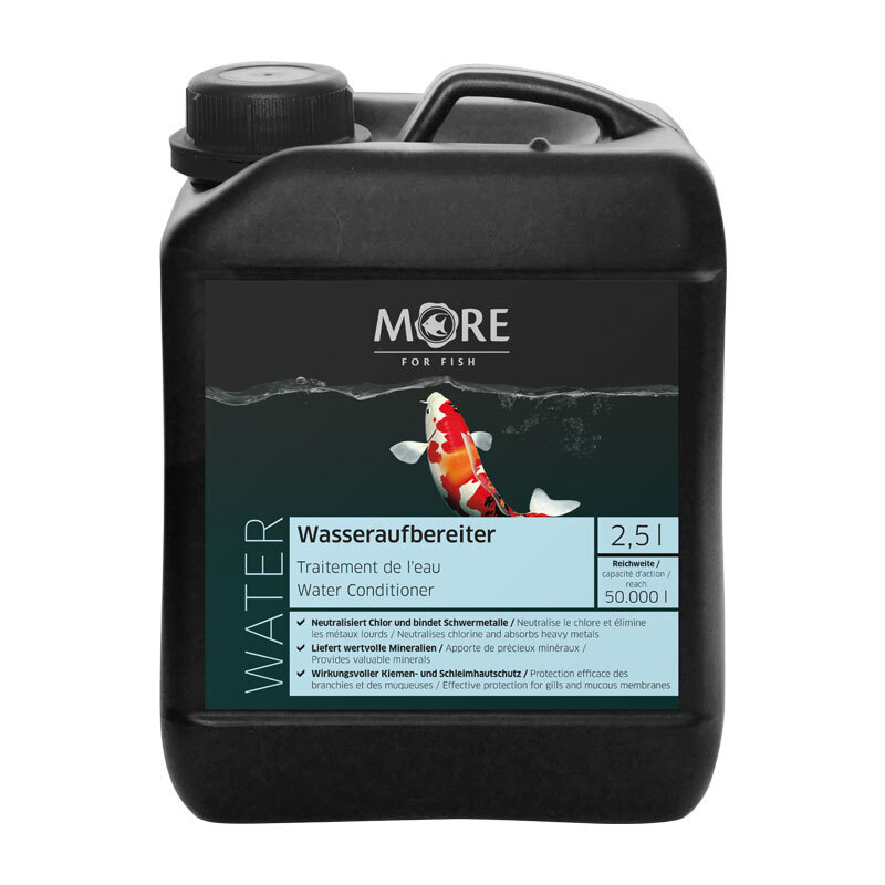 MORE Fischpflege MORE FISH Wasseraufbereiter 2,5 l