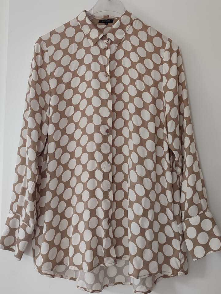 More & More Hemd in Beige günstig kaufen 44