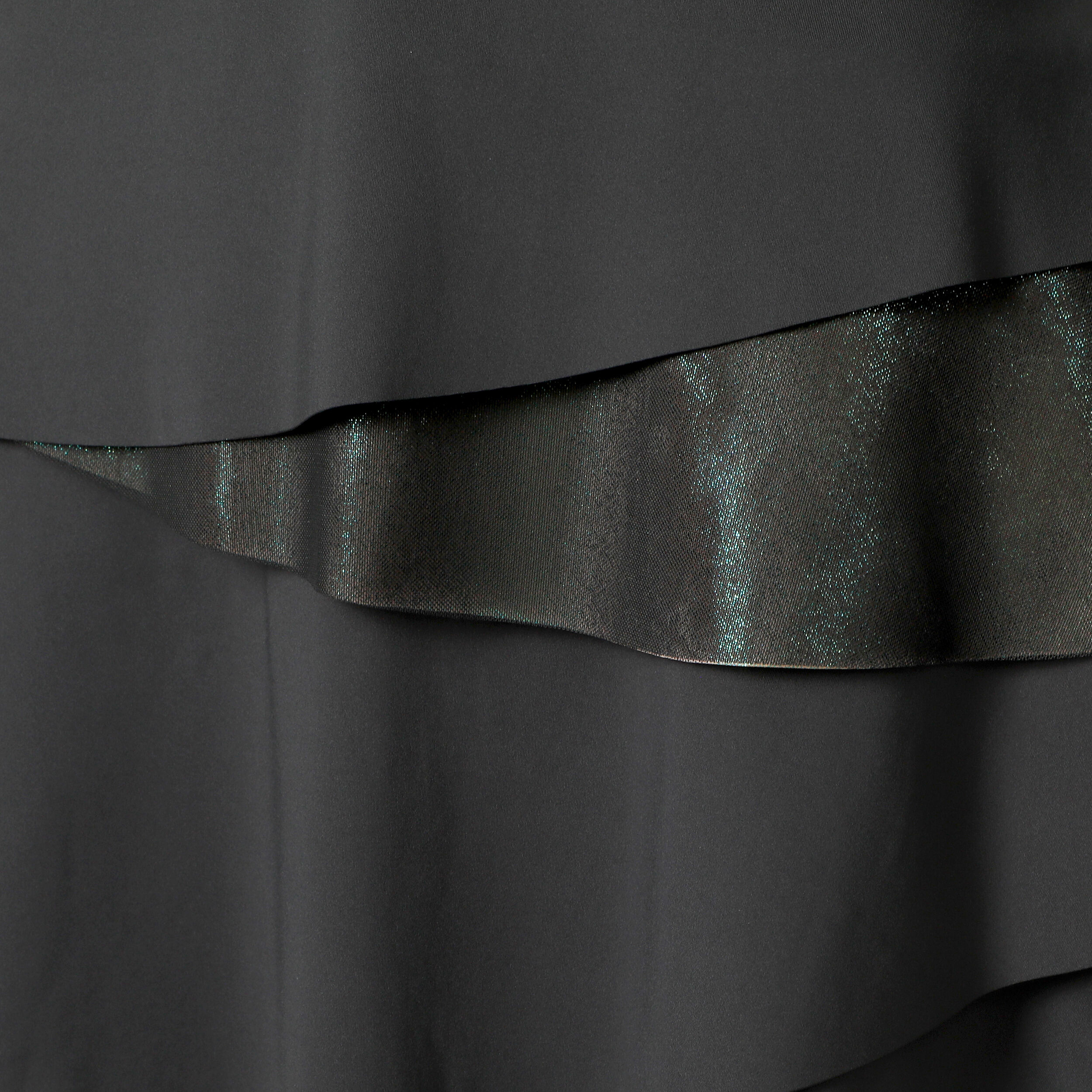 Sparkle Cross Flounce Kleid Damen - Anthrazit