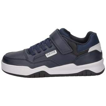 Geox J Perth Boy Sneaker in blau