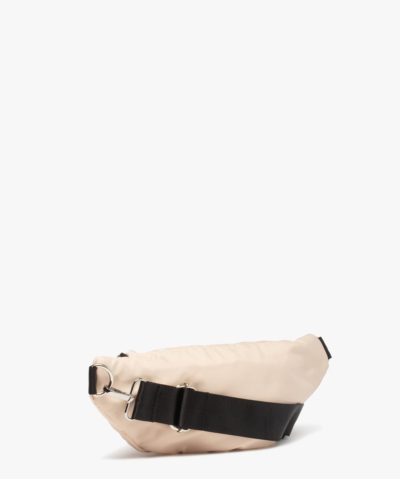Sac banane femme en satin beige | GEMO