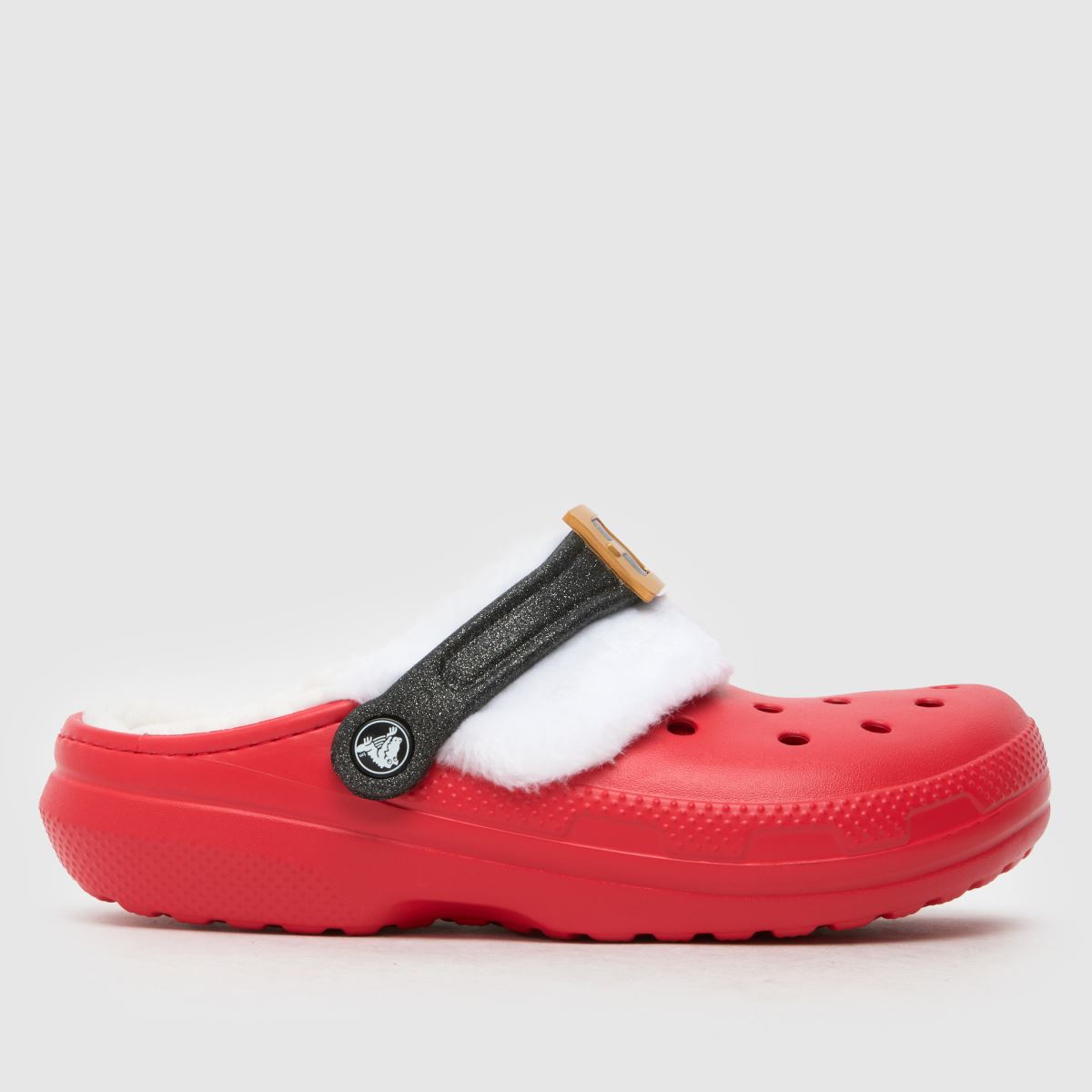 Crocs klasszikus bélelt Santa klumpa szandál piros színben