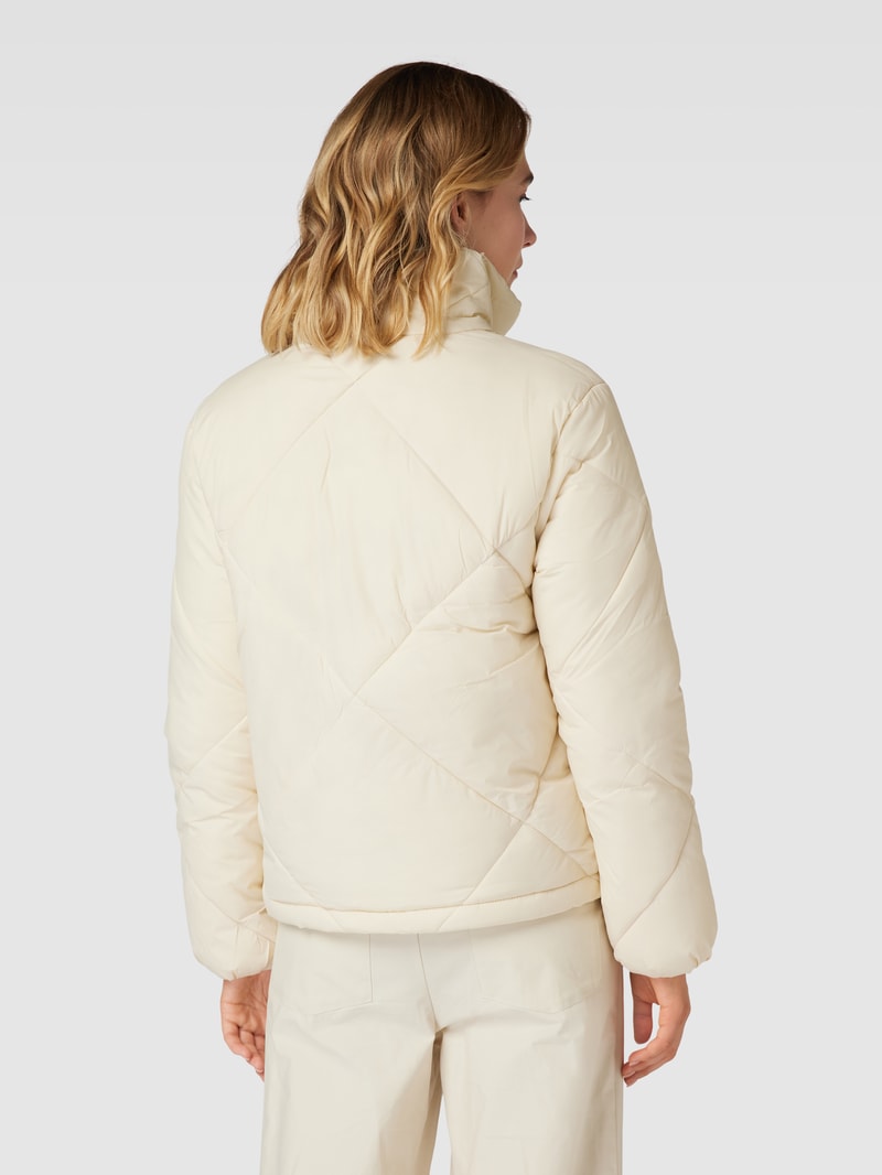 Steppjacke mit Stehkragen Modell 'Bomina' in ecru