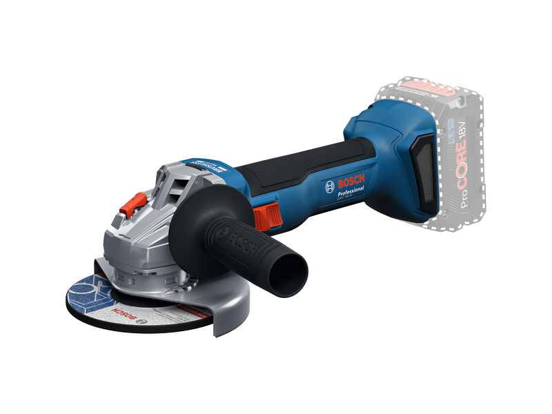 Bosch Blauw 0615V00061 Verktøysett med 8 verktøy 18V GBH 18V-22, GWS 18V-8, GDR 18V-215, GSB 18V-65, GKS 18V-57-2, GSA 18V-28, GOP 18V-34, GLI 18V-300 4x GBA 5,0Ah og lader GAL 12V/18V-80 i verktøyveske