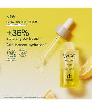 Shiseido WASO YUZU-C Glow-On Shot Gesichtsserum-28 ml